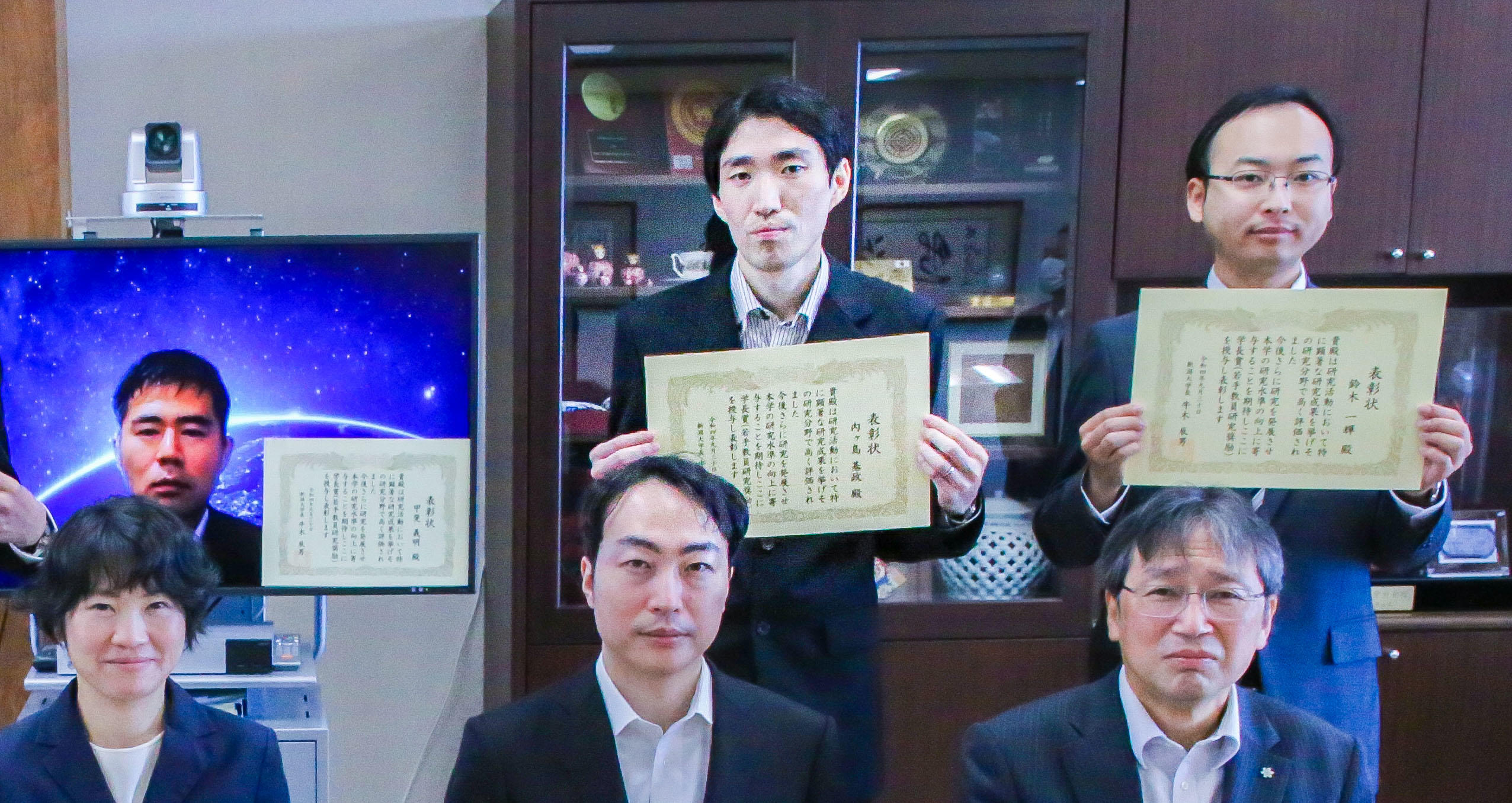 Dr Uchigashima wins NU President's Award for young investigators
