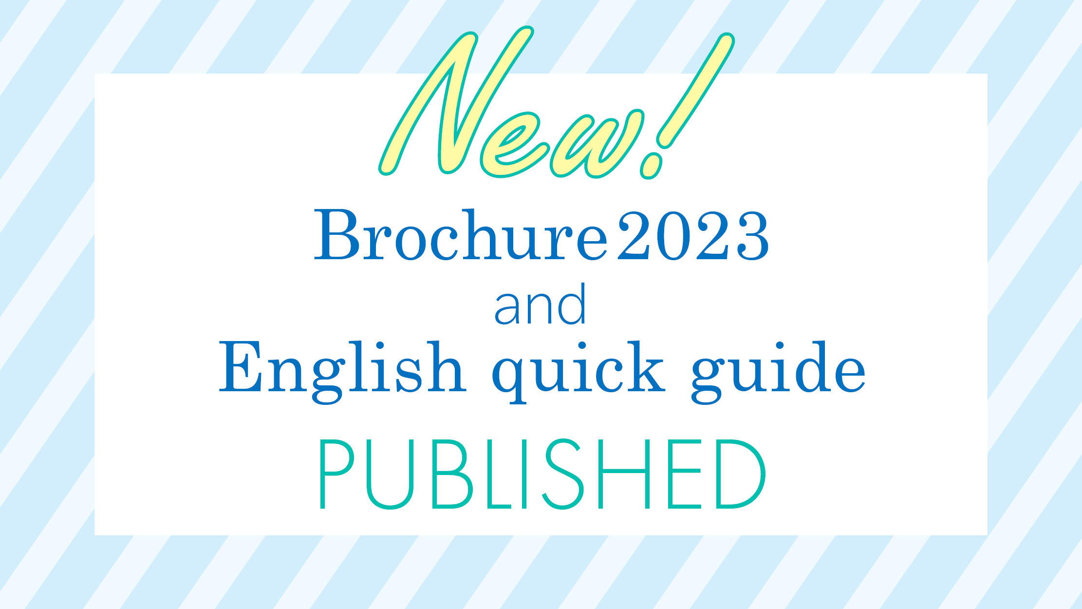BRI Brochure 2023 and English quick guide published