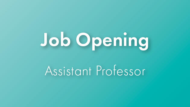 Job Opening: Assistant Professor - NU 'Swing-by' program for fostering young faculty