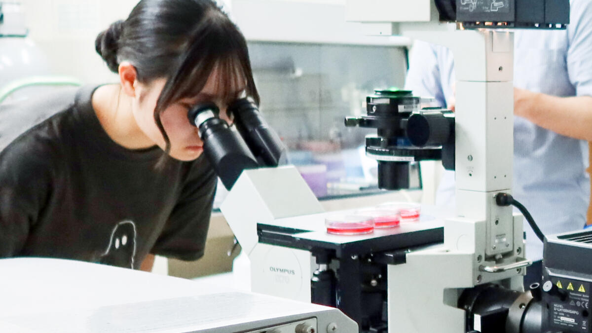 宝仙学園高校の生徒が見学に訪れました！