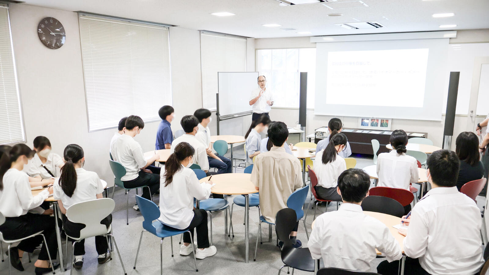 医学部専門予備校YMSの生徒さんが見学に訪れました！
