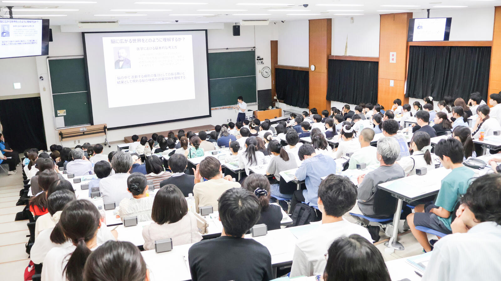 新潟大学オープンキャンパス2026にて、脳研究所の教授が模擬講義を行いました！